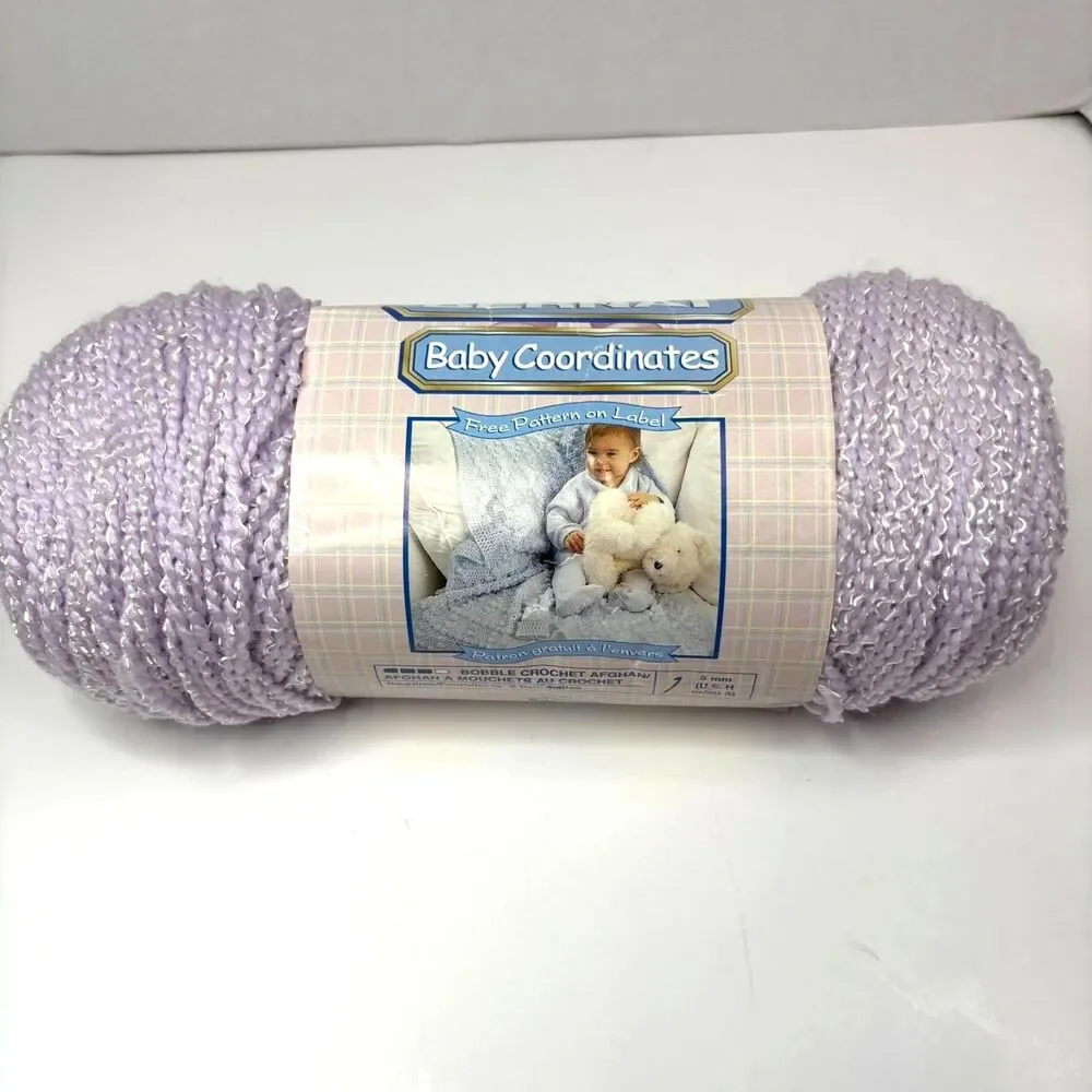 Bernat Baby Coordinates Yarn Soft Mauve Purple 431 yd/160 g/5.6 oz Sports Weight